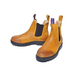 JACKAROO RAW Lammfell mustard