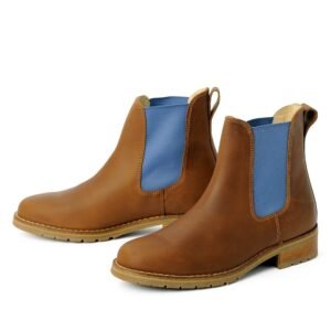 JOSSLYN cognac himmelblau