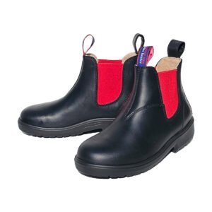 OUTBACK KIDS LAMMFELL schwarz rot